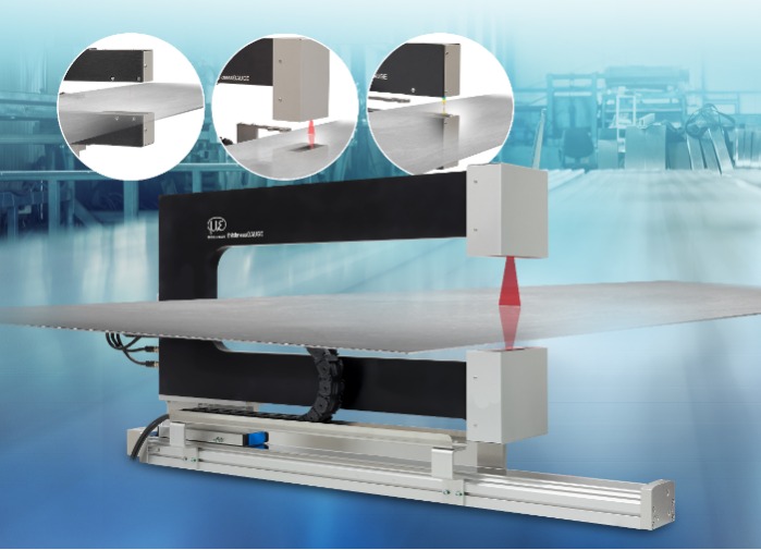 Inline thickness measurement with increased performance