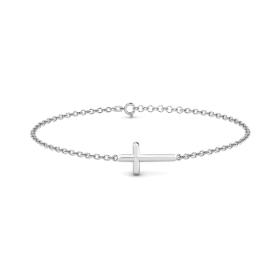 Minimalistisk Armbånd med Solitaire Diamant Elegant Enkelhet